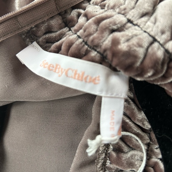 See by Chloe Velvet Dress new - Picture 3 of 6